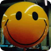 Advertising Balloons - Smiley Face helium balloons.