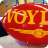 Auto dealer advertising blimp - custom logo blimp